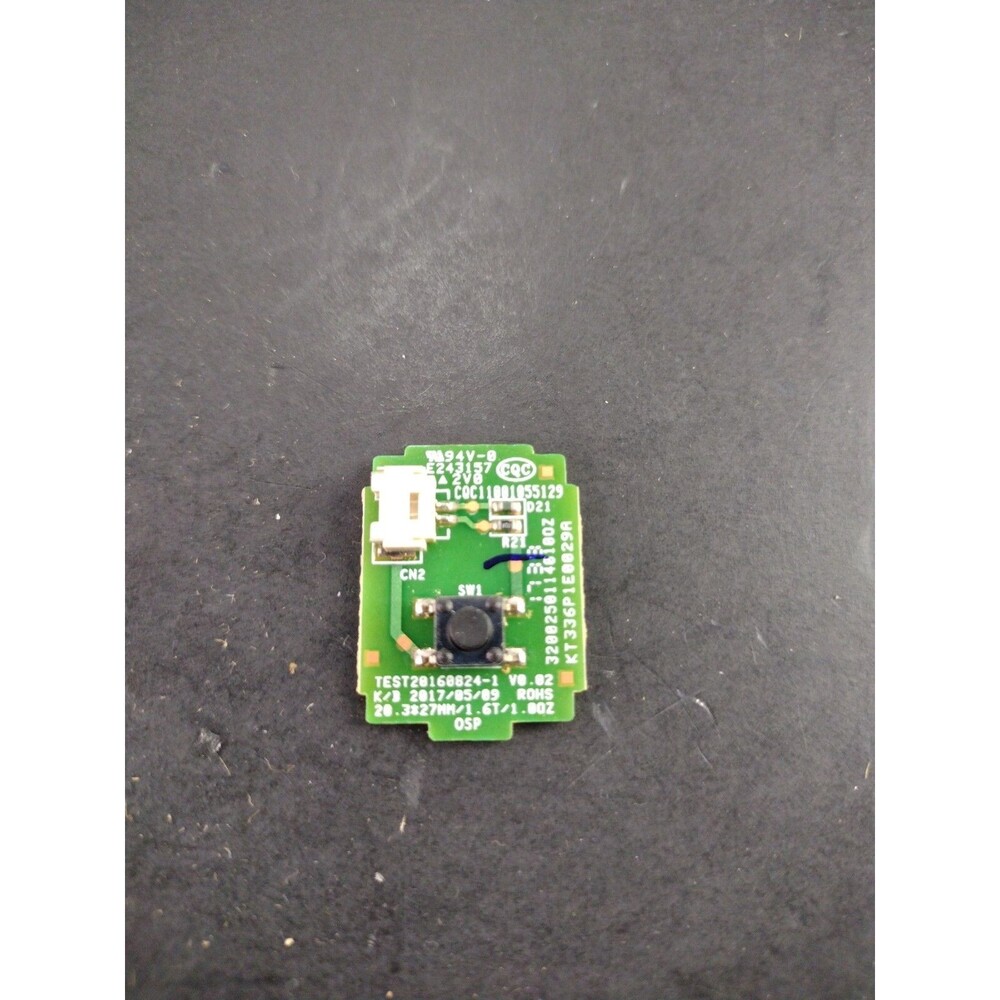 VIZIO D43n-E4 TV Power Button Board TEST20160824-1 Replacement Part  Works